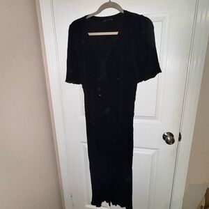 Zara Black Maxi Dress